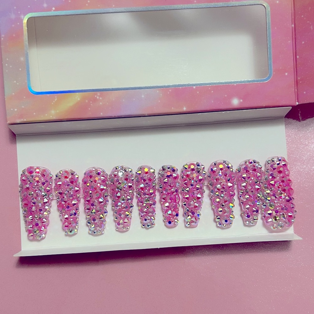 Hand made press on nails